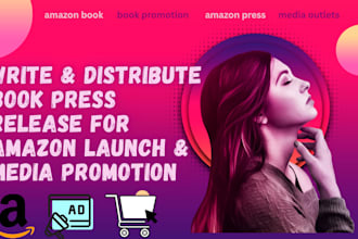 do writing, distribution for your book press release on amazon launch and media