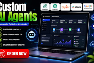 create custom ai agents for business automation and workflow tasks