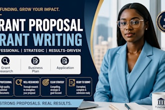 write grant proposal grant writing grant research business plan application