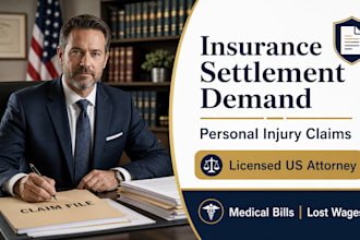 write a persuasive personal injury or insurance attorney demand letter