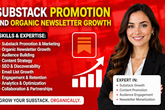 do substack promotion and organic newsletter growth to grow subscribers