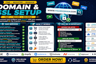 connect domain to your website, or transfer domain