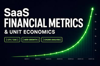 analyze and project your saas startup financial metrics