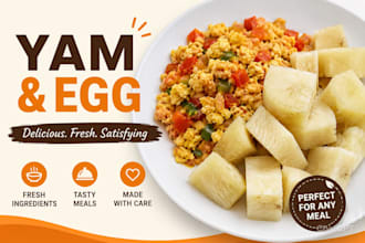 cook delicious yam and egg meals for breakfast lunch and dinner