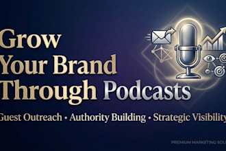 do podcast guest outreach to grow your brand visibility and authority