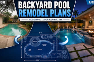 redesign backyard pool remodel and renovation plans texas