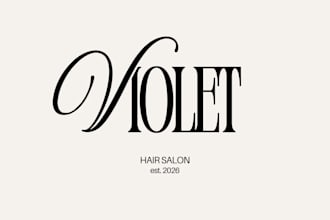 design an elegant and classy logo for your brand