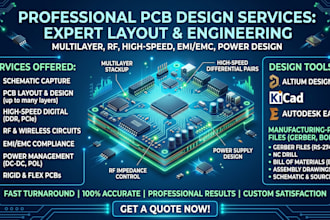 design pcb using altium designer kicad and eagle cad