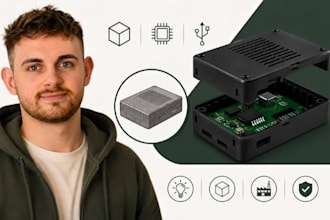 electronics enclosure cad, iot cad, usb gadget stl expert pro studio works elite