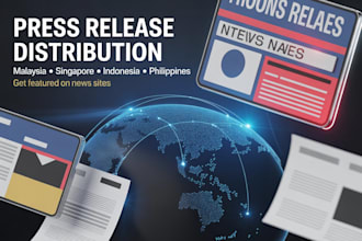 distribute your press release to malaysia, philippines, singapore, indonesia