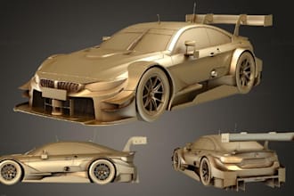 remodel 3d sport car, photorealistic car model, 3d vehicles, 3d car design