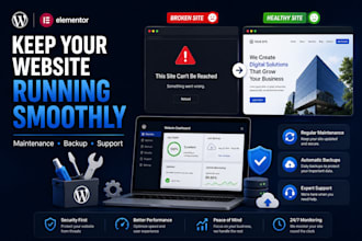 maintain and support your wordpress website professionally