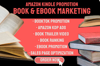 usa book promotion ebook marketing viral tiktok book amazon ads promote booktok
