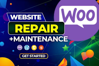 fix website bugs, errors, and issues professionally