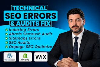 fix technical SEO errors and google search console indexing issues