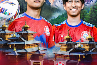 design professional football graphics