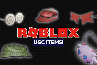 create custom roblox ugc accessories and items