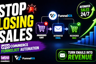 setup woocommerce funnelkit email automation campaigns and newsletter templates