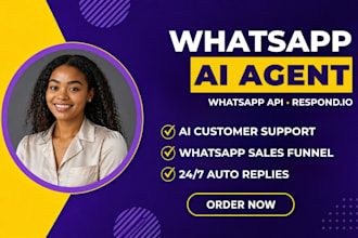setup whatsapp API respond io ai chatbot automation