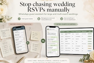 manage your wedding rsvps with a whatsapp guest assistant