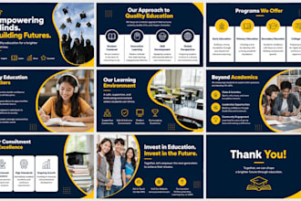 design a professional academic ppt presentation for thesis, research or defense