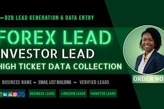 do targeted qualified lead generation verified forex crypto investor lead list