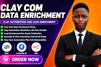 setup clay com data enrichment, clay automation lead enrichment, clay automation