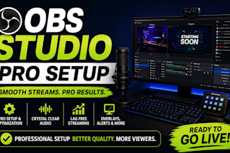 setup professional obs streams for youtube and kick