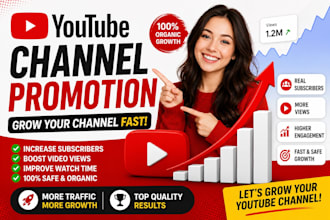 promote youtube video to increase views, engagement