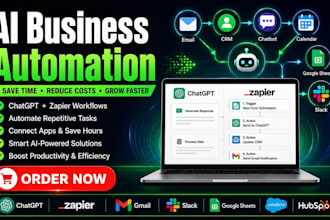 automate your business tasks with chatgpt and zapier workflows