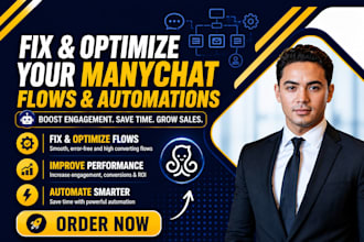 manychat flow optimization chatbot automation fixing