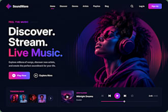 build squarespace music website nightclub conference festival website