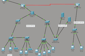 design and configure network topologies in cisco packet tracer