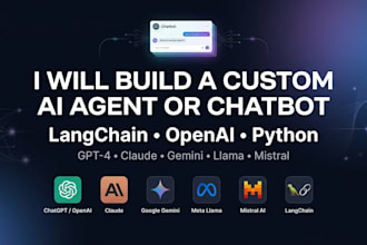 build a custom ai agent or chatbot with langchain and openai