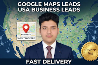 provide targeted google maps lead generation and local business leads