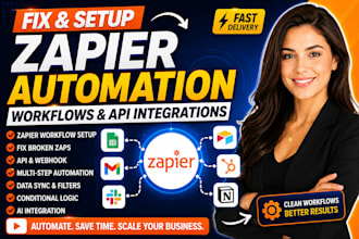 fix zaps setup zapier automation workflow and api integrations