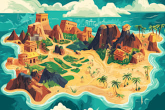create custom vector maps