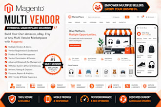 build a magento multi vendor marketplace using webkul