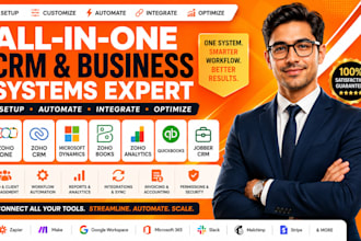 zoho one zoho crm microsoft dynamics zoho books analytics quickbooks jobber crm