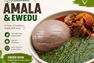 do amala and ewedu with egusi, efo