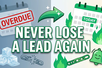 automate your sales follow up system using zapier, make com so no lead goes cold
