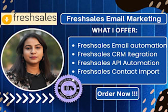 setup freshsales email automation api automation freshsales integration