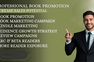 book promotion and author marketing