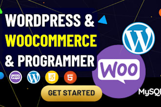 programmer wordpress and woocmmerce website