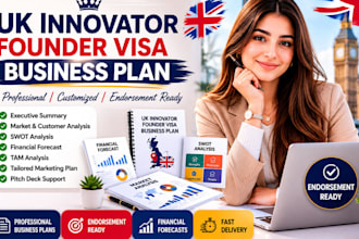 write UK innovator founder visa business plan for endorsement