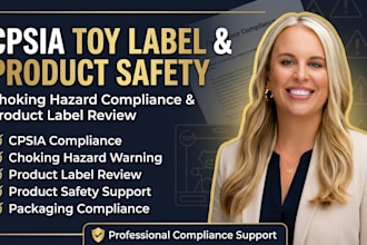 do cpsia toy label, choking hazard compliance and product label review