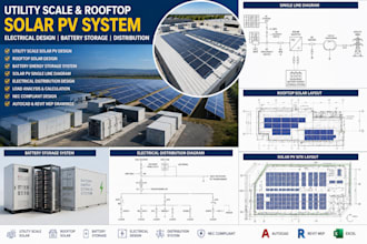 do utility scale solar pv system rooftop electrical battery storage distribution