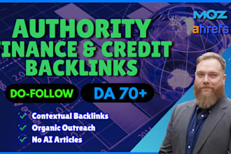 create high authority finance backlinks with guest posts
