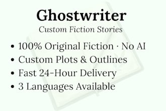 ghostwrite a custom fictional short story for you