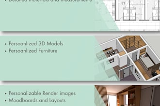 do architectural drawings and models